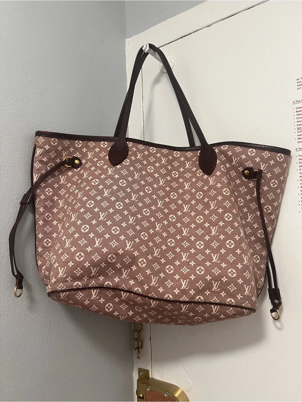 Louis Vuitton Neverfull MM Idylle Mini Lin
